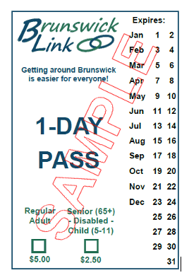 Brunswick Link 1-Day Pass
